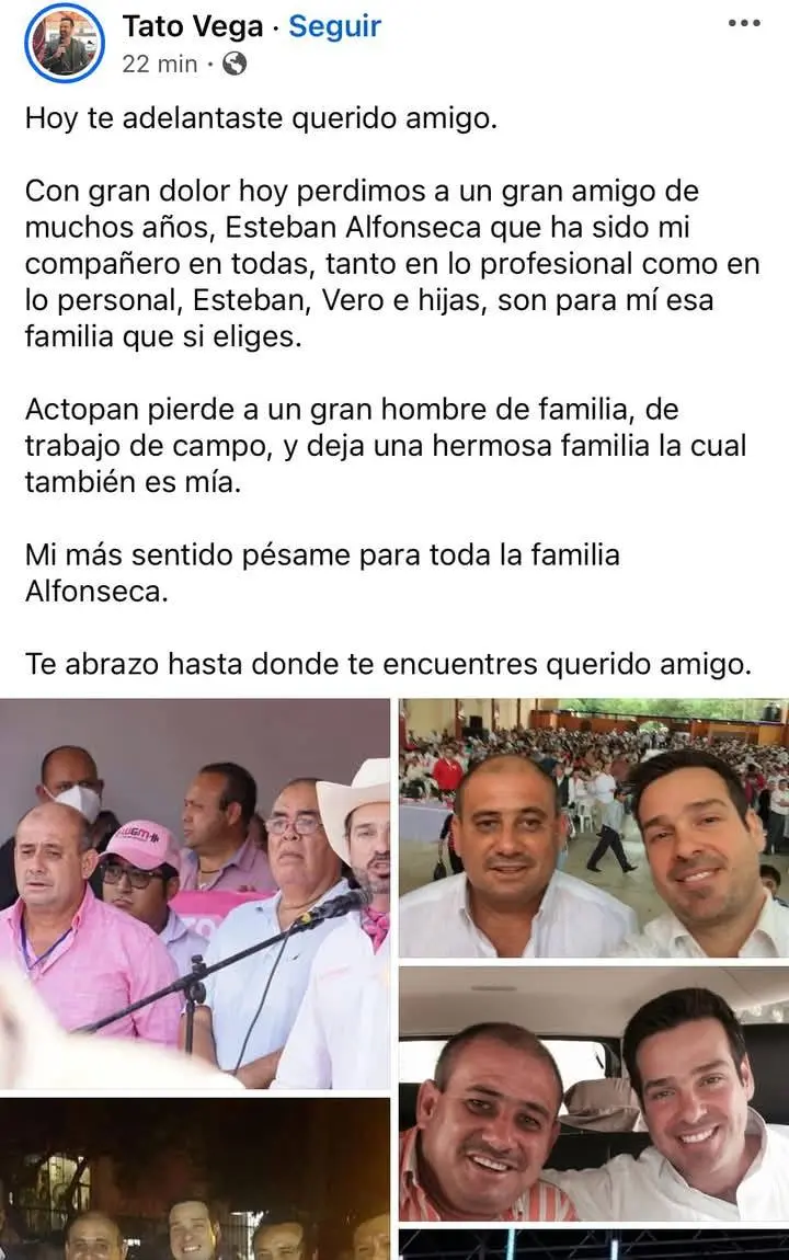 Asesinan a Esteban Alfonseca Salazar, expresidente municipal de Actopan Especial