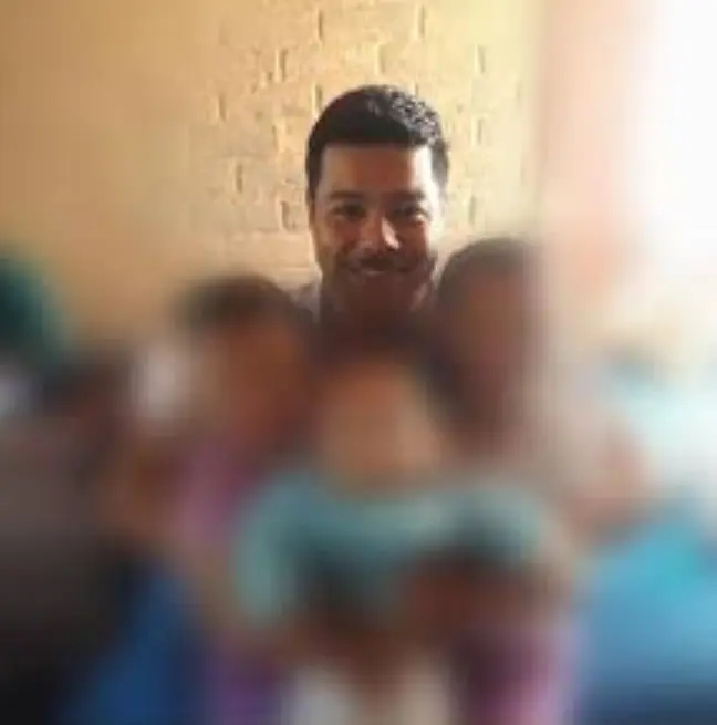 El padre de familia salvó a su esposa e hijos. Especial.