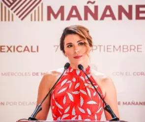 Marina del Pilar, gobernadora de Baja California, se deslinda de supuestas cuentas bancarias en EE.UU.