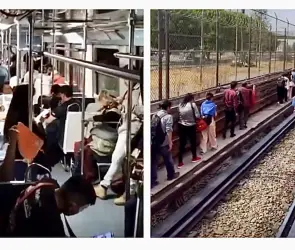 Apagón en Línea B del Metro desata caos: usuarios quedan atrapados | VIDEOS