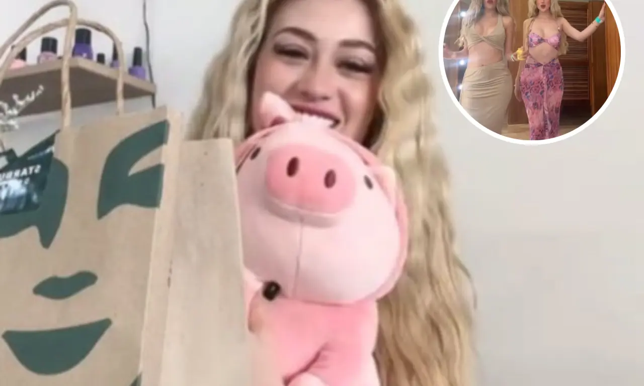  Vivian de la Torre le regaló el cochinito minutos antes de ser asesinada. 