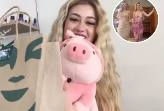Vivian de la Torre le regaló el cochinito minutos antes de ser asesinada. Vivian de la Torre le regaló el cochinito minutos antes de ser asesinada.