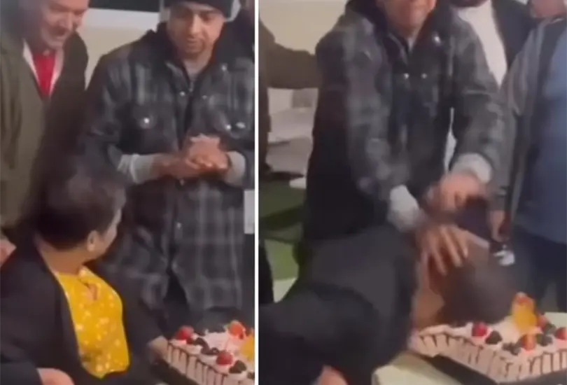 La escena caus&oacute; indignaci&oacute;n en internet.