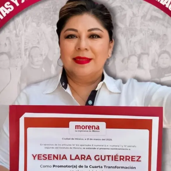 Detienen al presunto asesino de Yesenia Lara, candidata de Morena