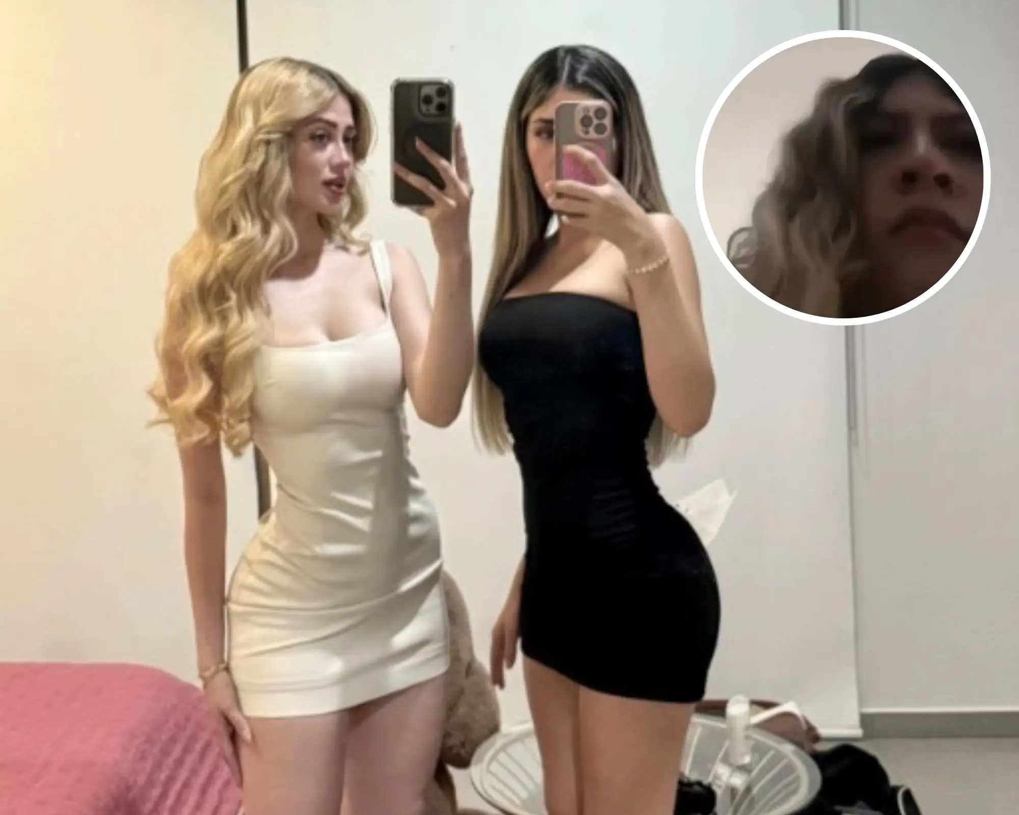 Valeria junto con Vivian y Érika. Especial.
