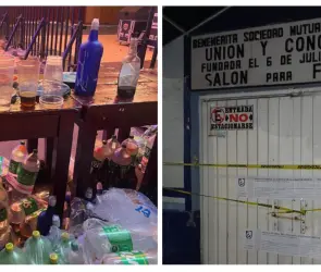 Hallan ataúdes usados como hieleras en fiesta clandestina en Cuauhtémoc