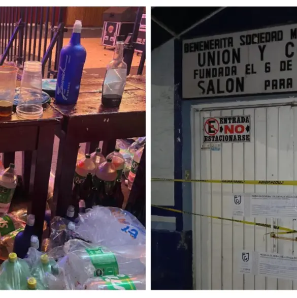 Hallan ataúdes usados como hieleras en fiesta clandestina en Cuauhtémoc