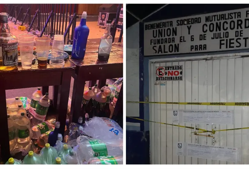 Hallan ata&uacute;des usados como hieleras en fiesta clandestina en Cuauht&eacute;moc