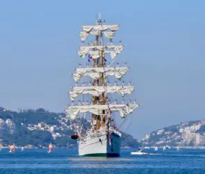 EN VIVO | Buque Cuauhtémoc de la Marina choca con el Puente de Brooklyn en Nueva York
