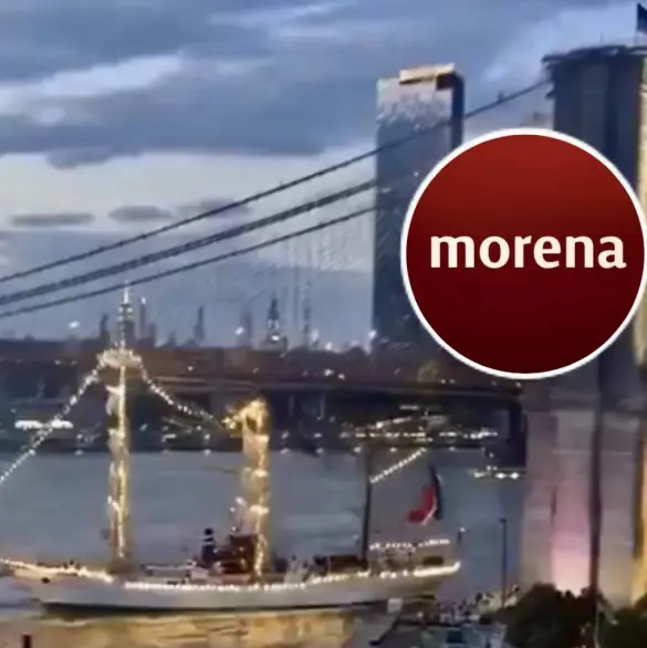 EN VIVO | Buque Cuauhtémoc de la Marina choca con el Puente de Brooklyn en Nueva York