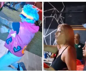 Amenazan a payaso Traztraztracatelas en plena fiesta infantil | VIDEO