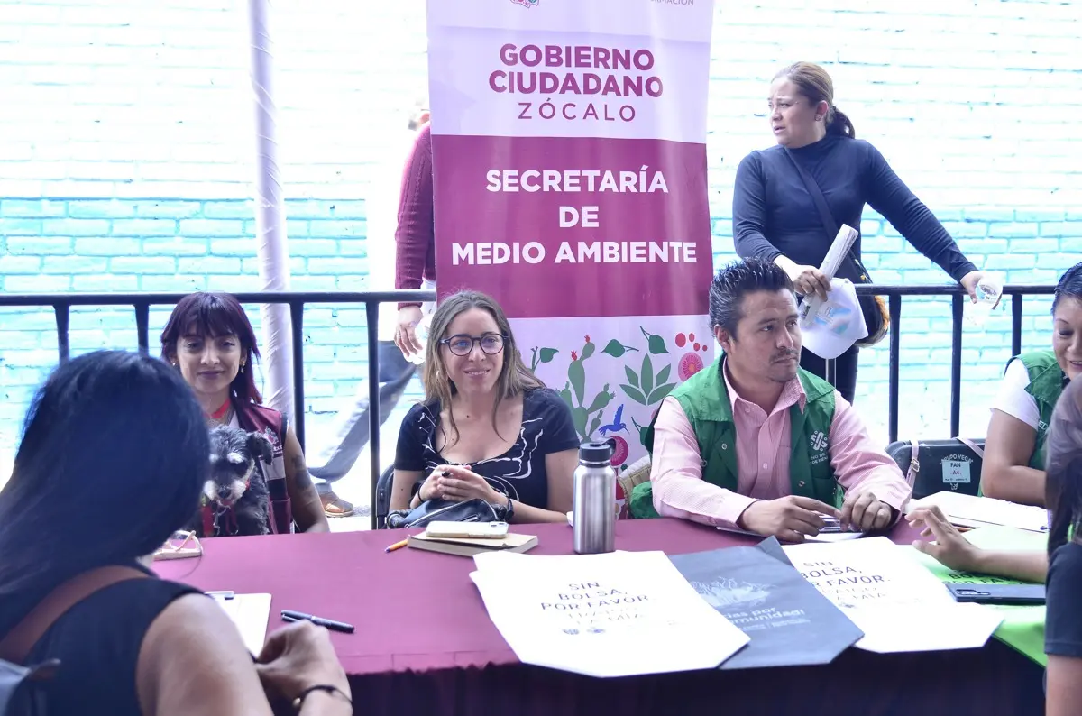 Clara Brugada Molina, encabezó en Santa Úrsula Coapa la primera Audiencia Ciudadana. Cortesía