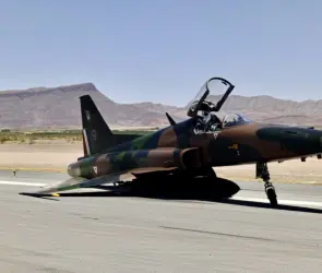 Avión F-5 de la Fuerza Aérea Mexicana sufre accidente en Chihuahua