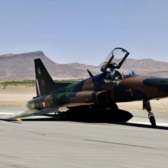 Avión F-5 de la Fuerza Aérea Mexicana sufre accidente en Chihuahua
