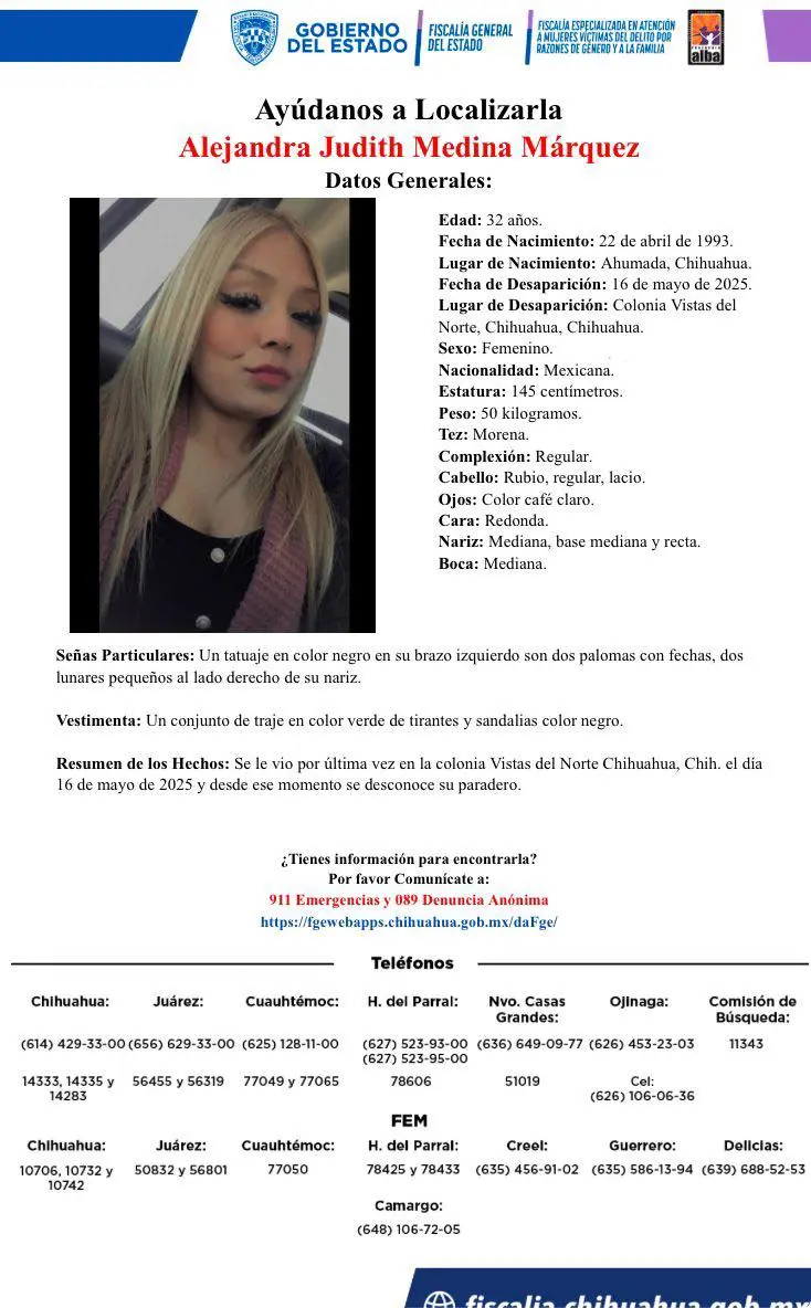 Alejandra Judith Medina Márquez Especial