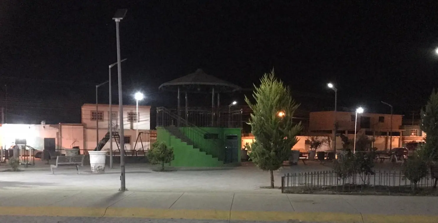  Los hechos ocurrieron en la plaza principal del pueblo. 