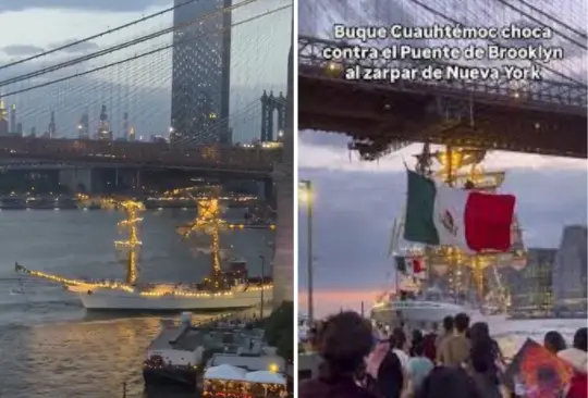 Gente se burló del accidente del buque escuela Cuauhtémoc. Gente se burló del accidente del buque escuela Cuauhtémoc.
