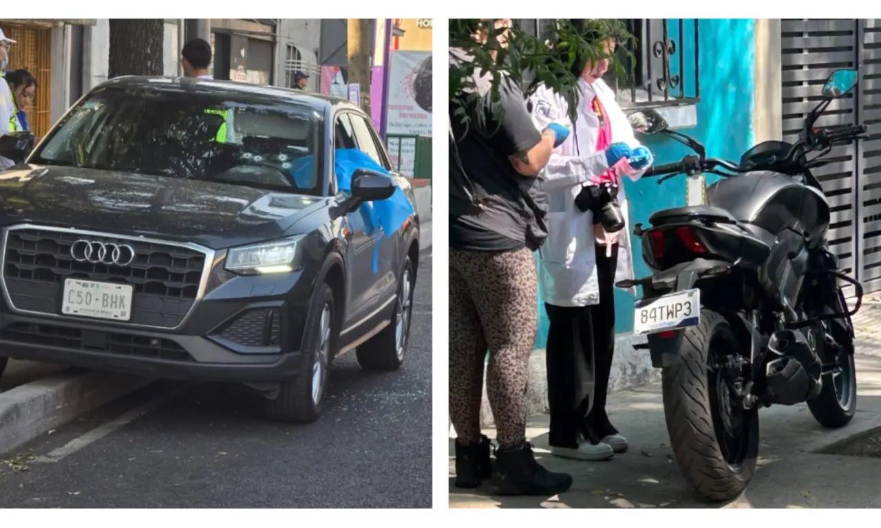  Hallan moto ligada a doble homicidio en Calzada de Tlalpan 