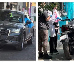 Hallan moto ligada a doble homicidio en Calzada de Tlalpan