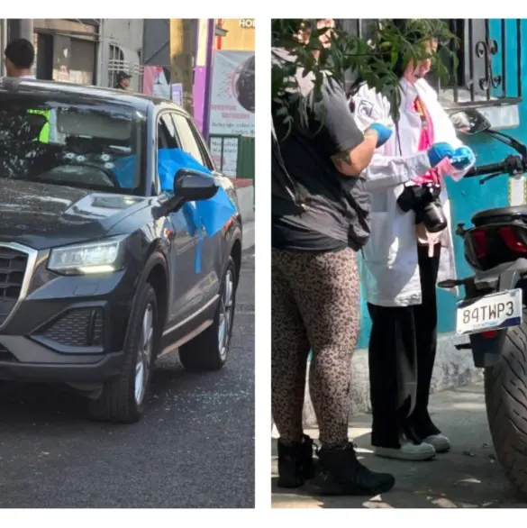 Hallan moto ligada a doble homicidio en Calzada de Tlalpan