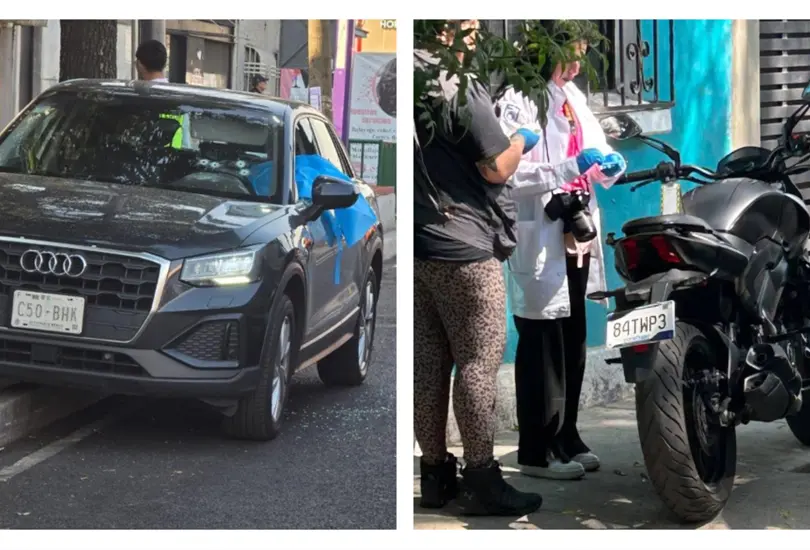Hallan moto ligada a doble homicidio en Calzada de Tlalpan