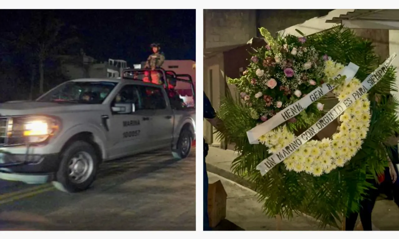  Cuerpos de América Yamileth y Adal Jair llegan a Veracruz tras accidente del buque Cuauhtémoc 