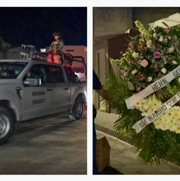 Cuerpos de América Yamileth y Adal Jair llegan a Veracruz tras accidente del buque Cuauhtémoc