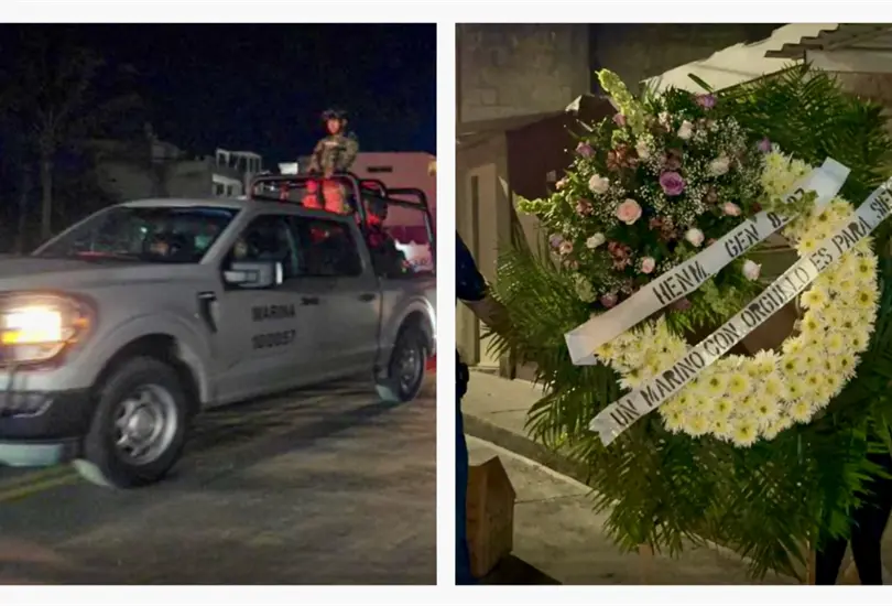 Cuerpos de Am&eacute;rica Yamileth y Adal Jair llegan a Veracruz tras accidente del buque Cuauht&eacute;moc