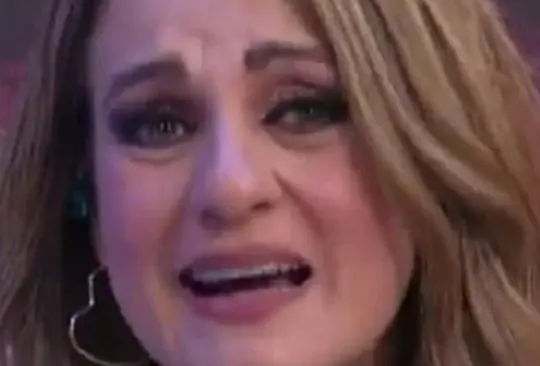 Flor Rubio llora en vivo en Venga la Alegría Flor Rubio llora en vivo en Venga la Alegría