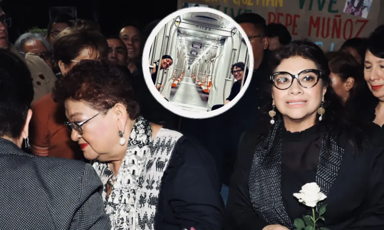  Así fue el emotivo adiós a Ximena y José con la presencia de Clara Brugada 