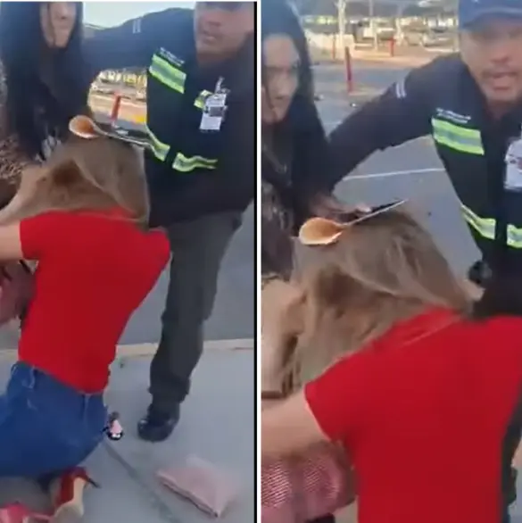 Anda con mi esposo": mujer golpea brutalmente a la amante de su marido en Baja California