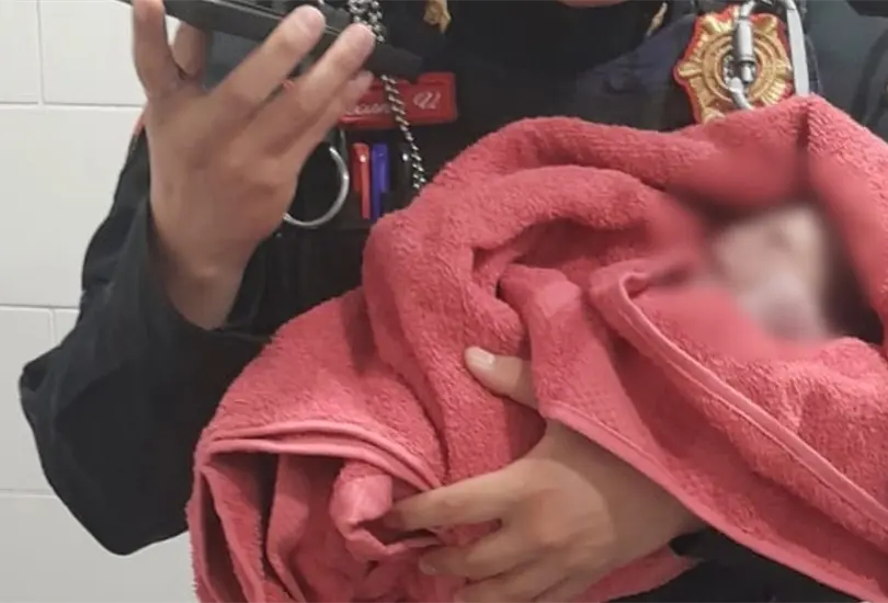 Hallan a beb&eacute; dentro de bote de basura en &Aacute;lvaro Obreg&oacute;n