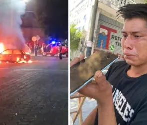 Vecinos de Tehuacán incendian casa, negocio y auto de agresores de Ismael, joven golpeado por vender fruta
