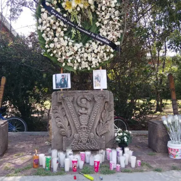 Luto en UNAM: Montan altar en FES Cuautitlán para despedir a cinco estudiantes fallecidos