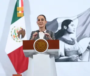 Sheinbaum afirma que hay comunicación con la CNTE pese al bloqueo en Palacio Nacional