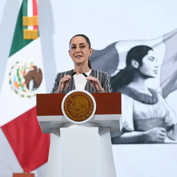 Sheinbaum afirma que hay comunicación con la CNTE pese al bloqueo en Palacio Nacional
