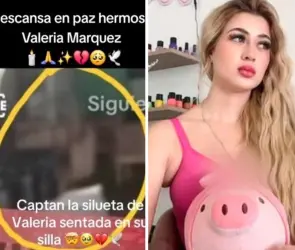 Escalofriante video muestra supuesta silueta de Valeria Márquez en la estética donde fue asesinada