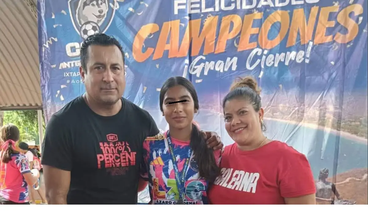 La adolescente era una joven promesa del deporte. Facebook.