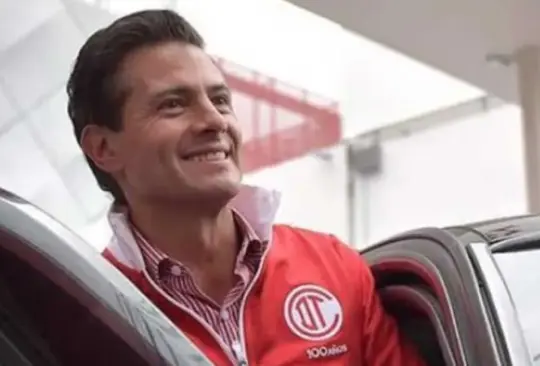 Enrique Peña Nieto es aficionado al Toluca.