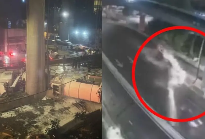 As&iacute; ocurri&oacute; el accidente en Perif&eacute;rico.