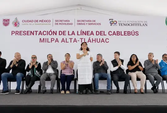 Brugada lanza Línea 6 del Cablebús para conectar Tláhuac, Xochimilco y Milpa Alta Brugada lanza Línea 6 del Cablebús para conectar Tláhuac, Xochimilco y Milpa Alta
