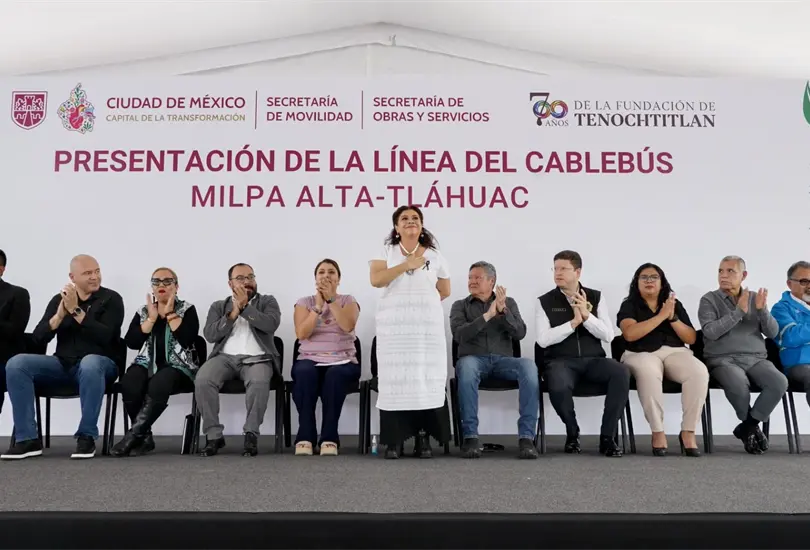 Brugada lanza L&iacute;nea 6 del Cableb&uacute;s para conectar Tl&aacute;huac, Xochimilco y Milpa Alta