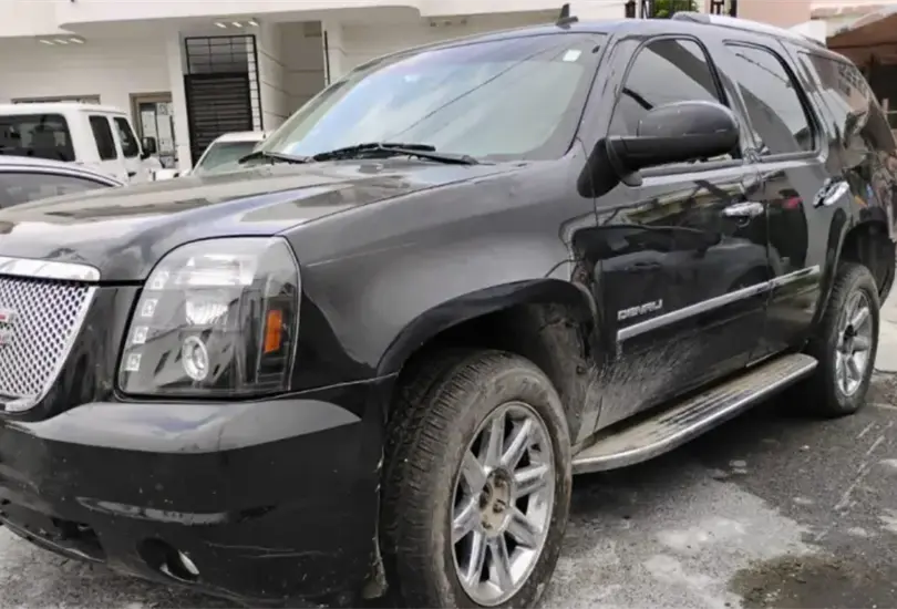 La camioneta no presenta se&ntilde;ales de violencia.