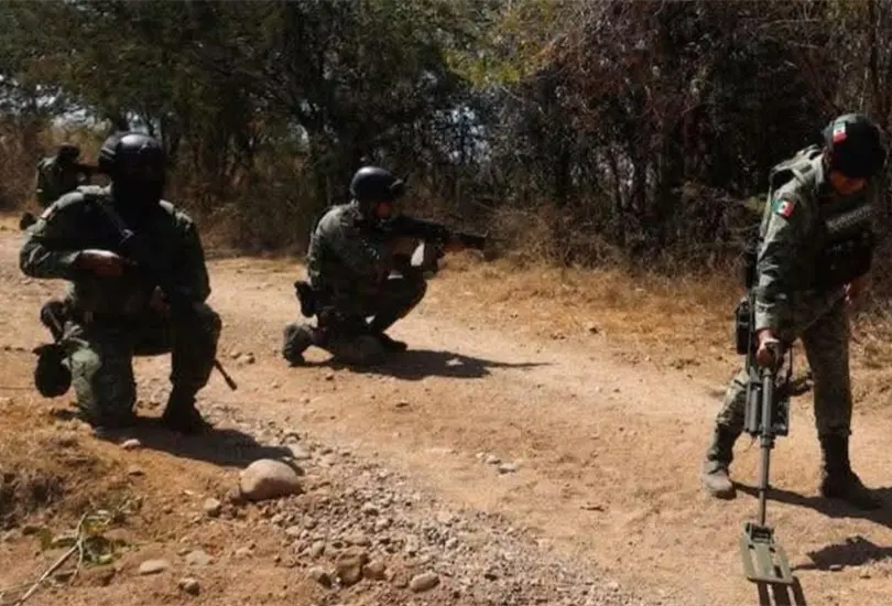 As&iacute; es el arsenal de explosivos caseros del narco