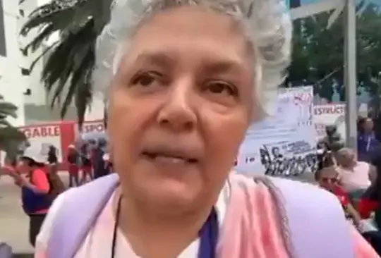 Abuelita explota contra CNTE por bloqueos en CDMX Abuelita explota contra CNTE por bloqueos en CDMX