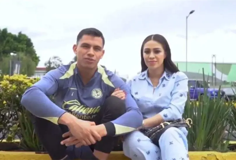 Luis &Aacute;ngel Malag&oacute;n y su esposa.