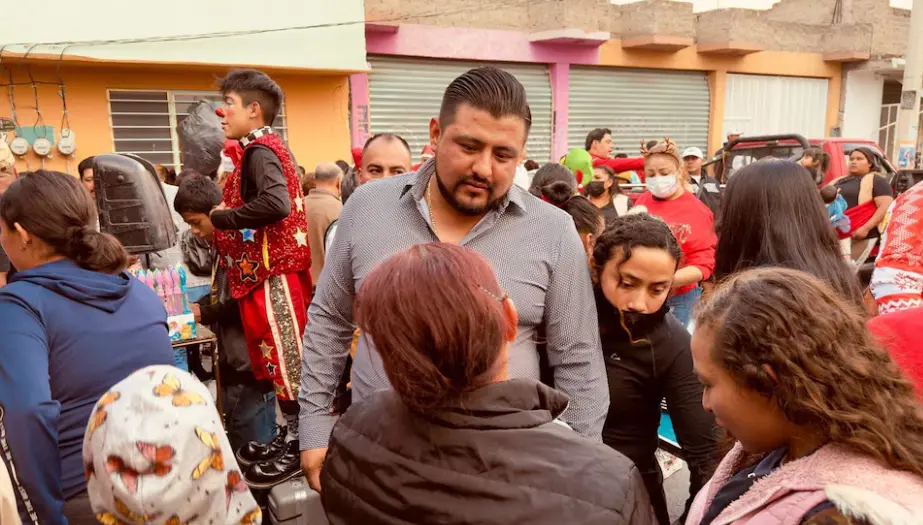 Christian Jesús Castillo Grimaldo, líder del Sindicato 22 de Octubre. Especial