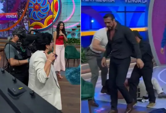 El Patrón ataca a King Vikingo en Venga la Alegría El Patrón ataca a King Vikingo en Venga la Alegría