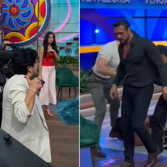 Caos en TV Azteca: El Patrón ataca a King Vikingo en pleno programa en vivo