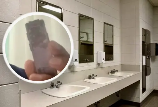Descubren cámara oculta en baño de niñas; acusan a maestro y queda libre tras pagar multa